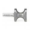 Picture of 51562 Carbide Tipped Bullnose 1/2 Radius x 1-11/16 Dia x 1-9/16 x 1/2 Inch Shank